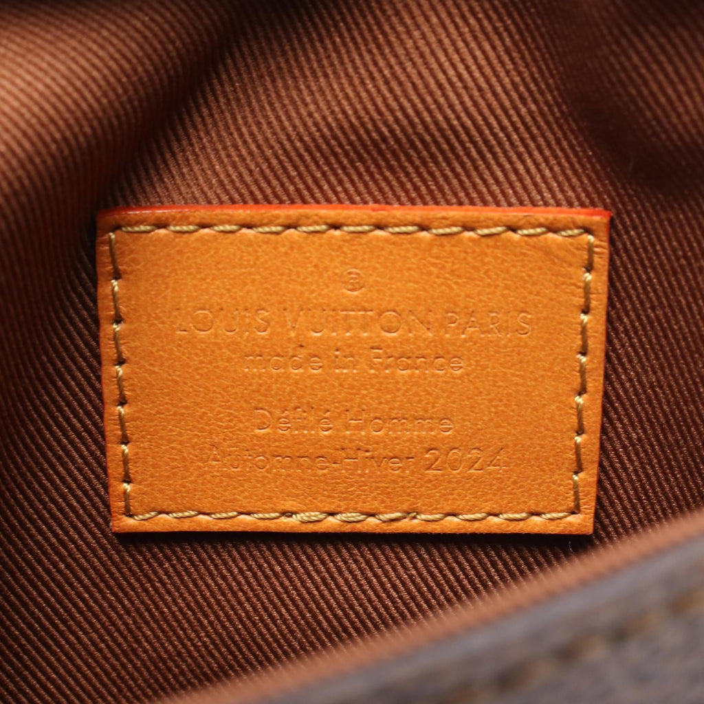 Louis Vuitton Envelope Pouch Coated Canvas Shoulder Bag