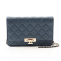 Chanel Matelasse Coco Lock Grained Calfskin Shoulder Bag