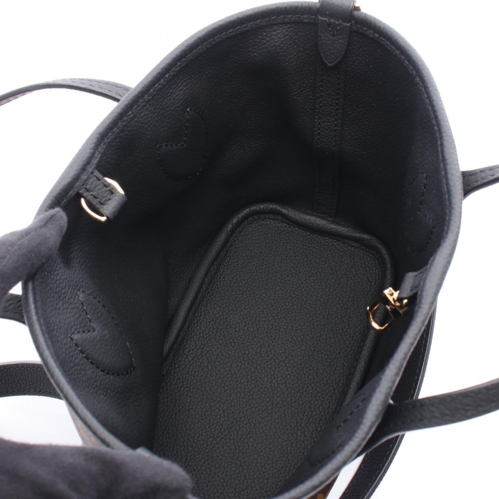 Louis Vuitton Neverfull Inside Out BB Monogram Coated Canvas 2way Tote Bag