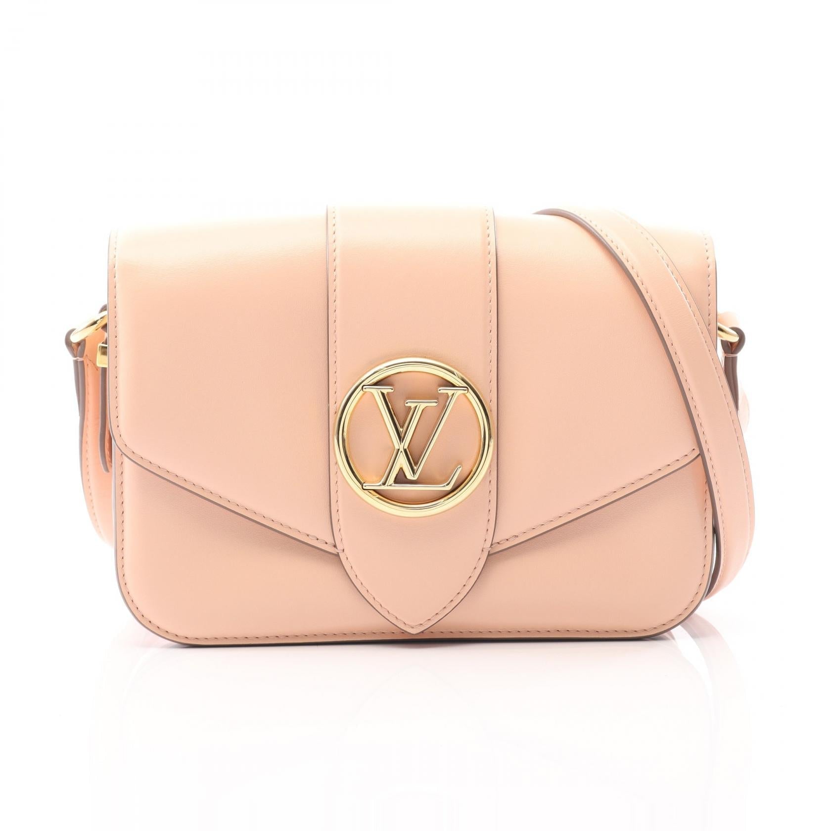 Louis Vuitton LV PONT 9 Calf Leather Shoulder Bag