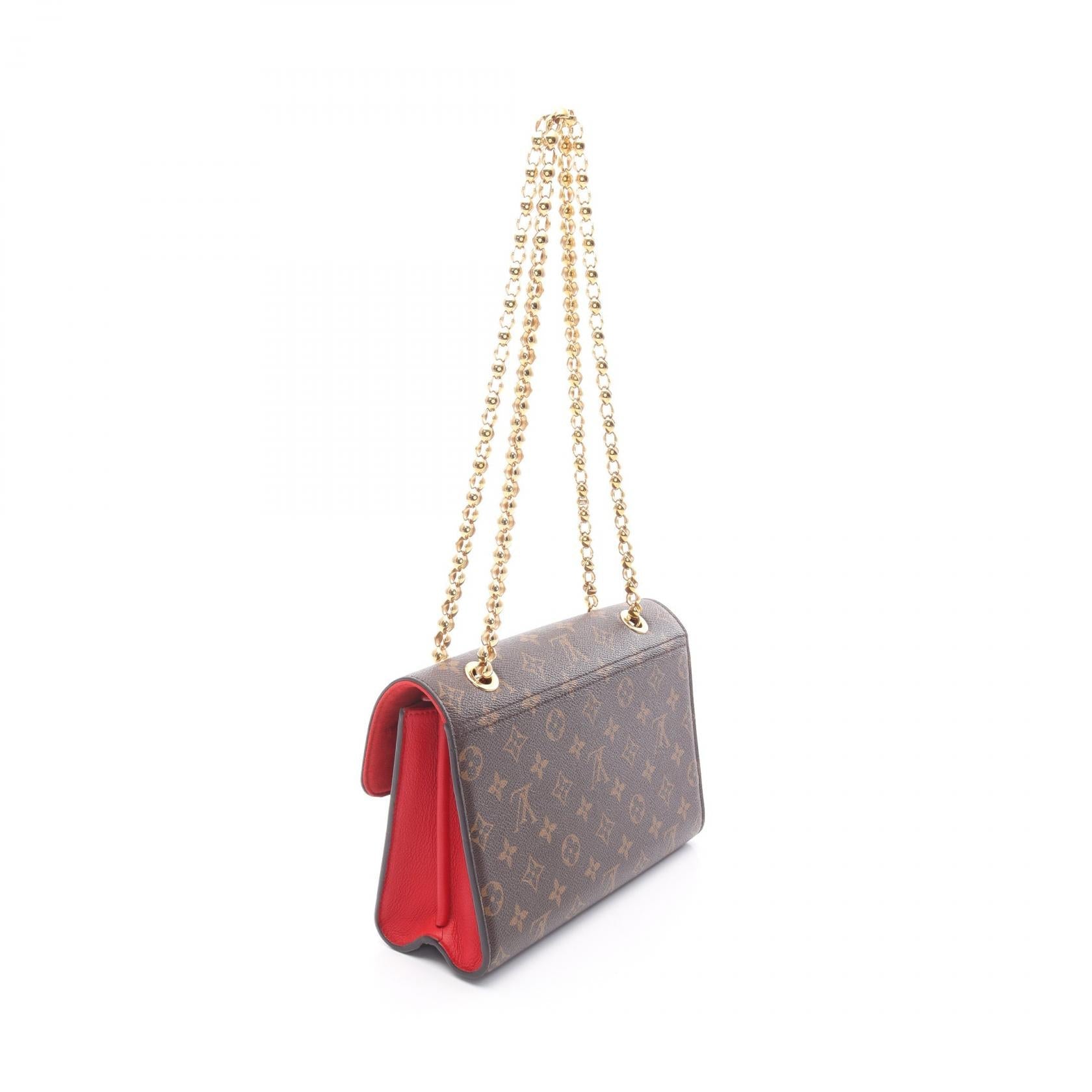 Louis Vuitton Victoire Monogram Coated Canvas Shoulder Bag