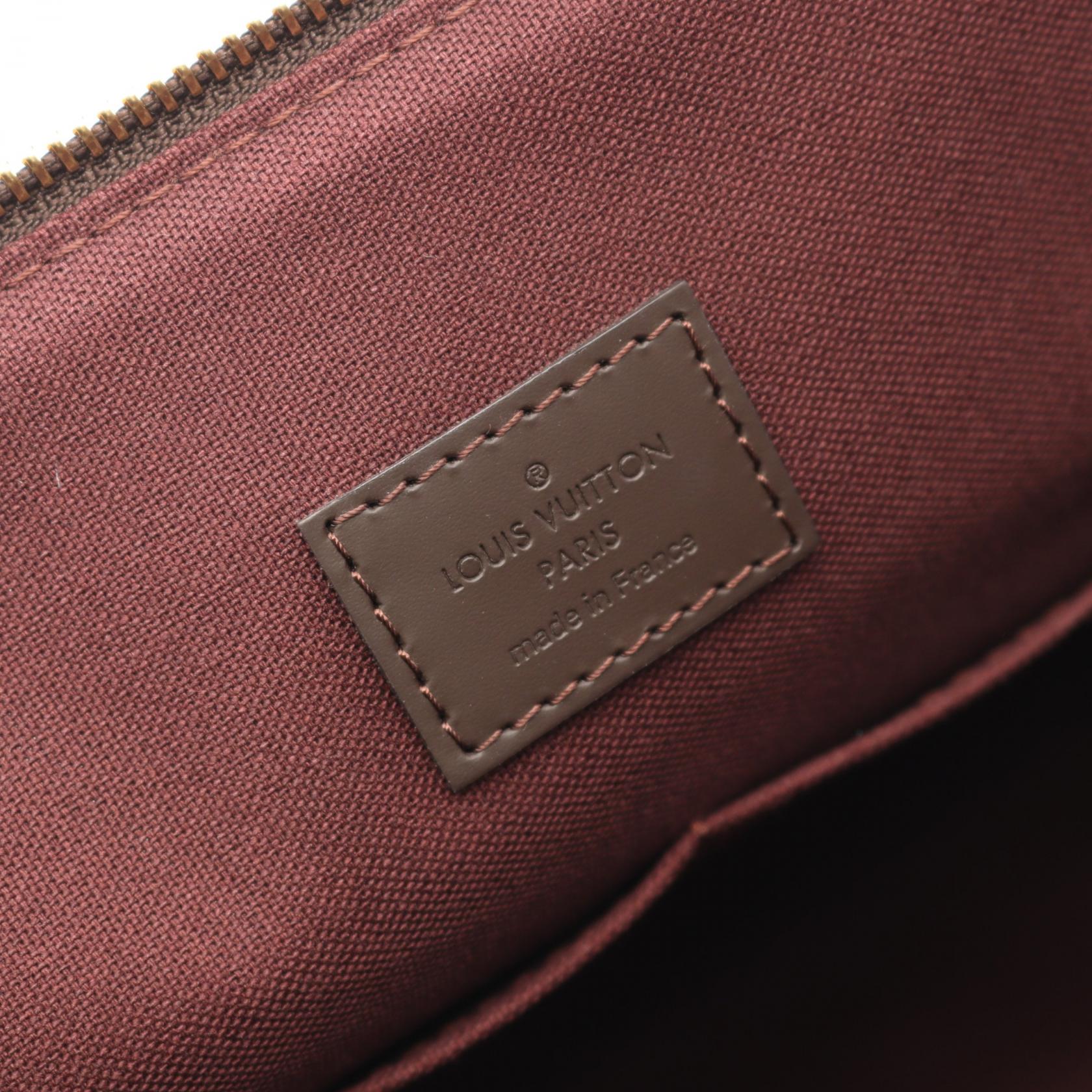 Louis Vuitton Iena MM Damier Coated Canvas Tote Bag