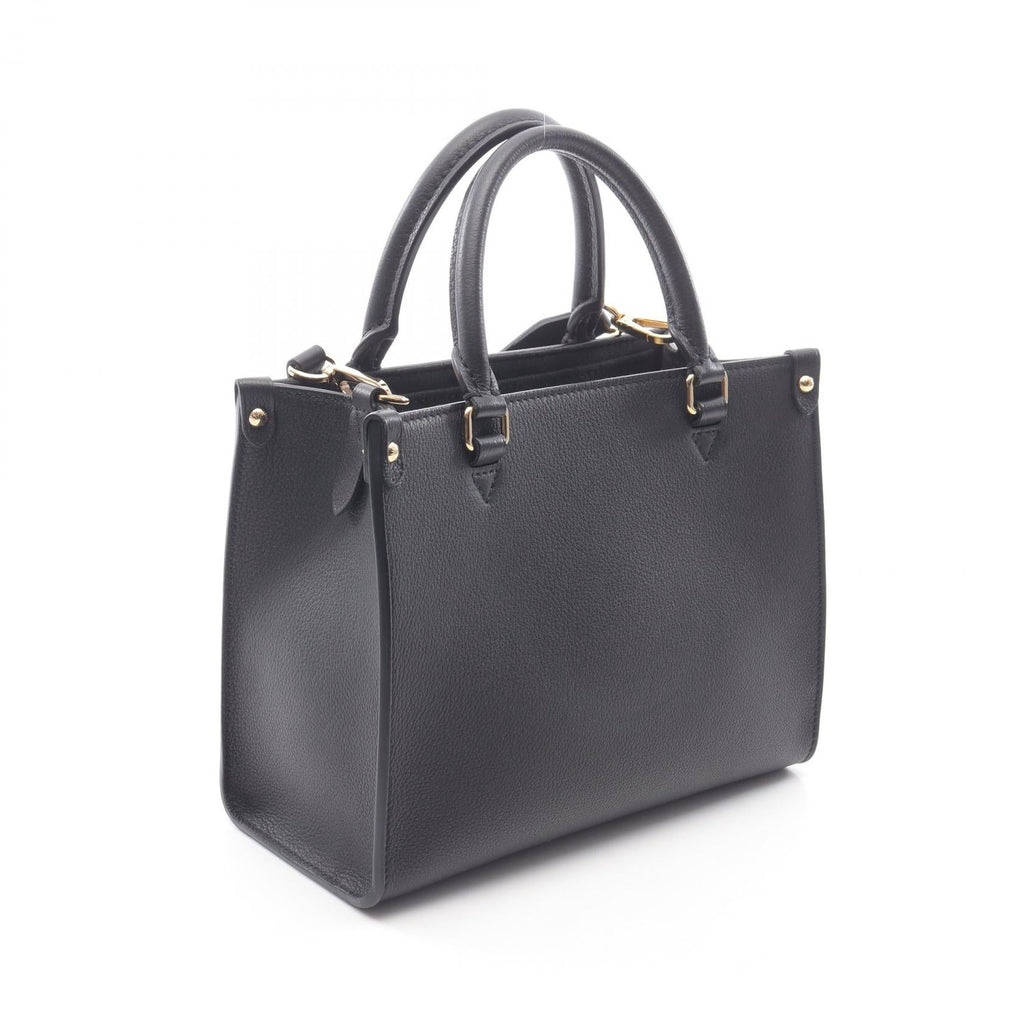 Louis Vuitton Lock & Go Grained Calf Leather Shoulder Bag