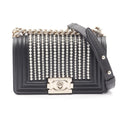 Chanel Boy Chanel Lambskin Shoulder Bag