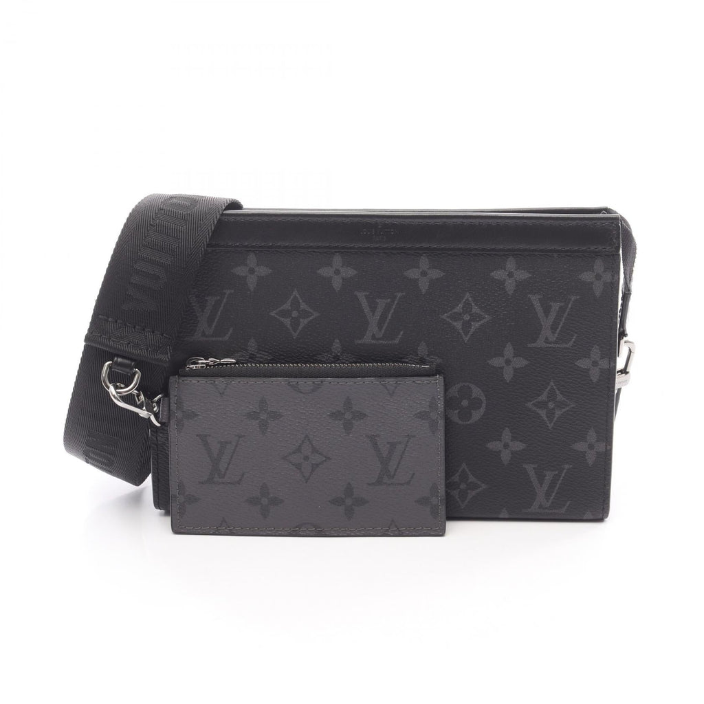 Louis Vuitton Gaston Wearable Wallet PVC Coated Canvas Shoulder Bag