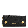 Nappa Padded Wallet On Chain Black