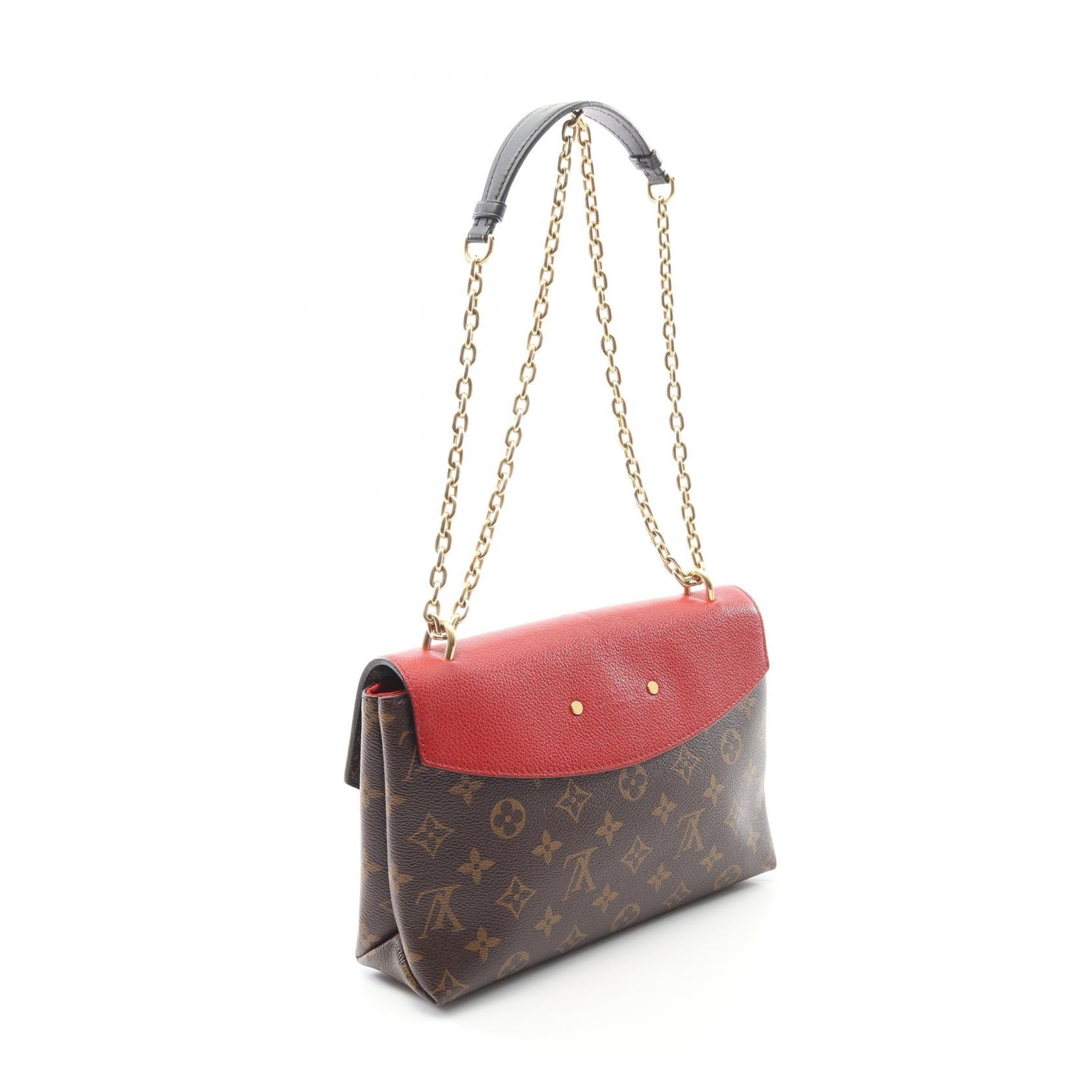 Louis Vuitton Saint Placide Monogram Coated Canvas Shoulder Bag