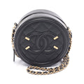 Chanel CC Filigree Calf Shoulder Bag