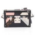 Louis Vuitton Petite Malle Monogram Leather Shoulder Bag