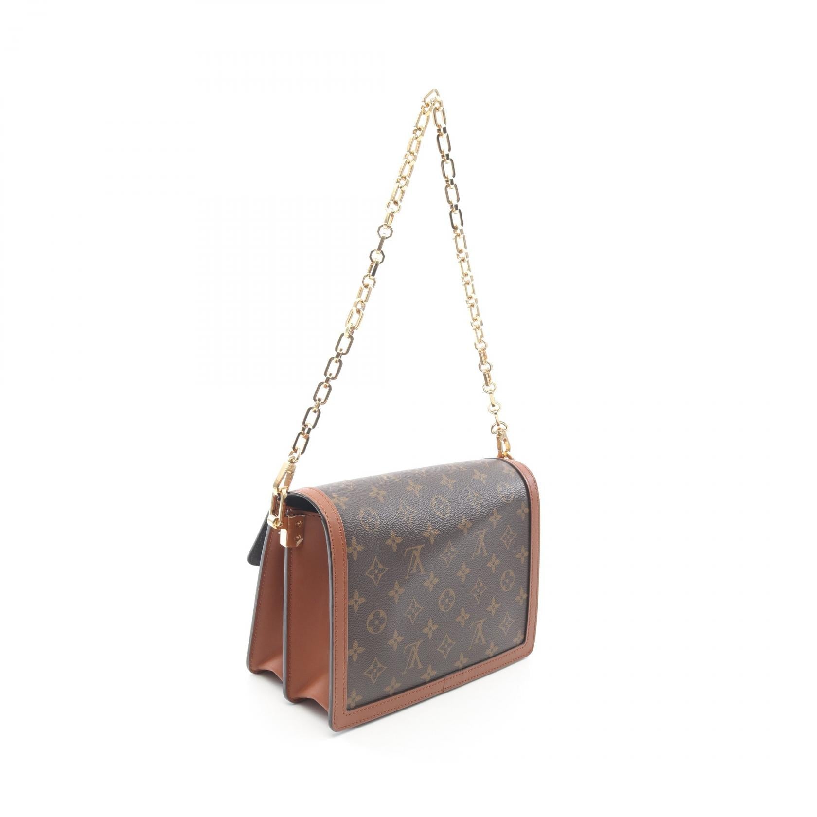 Louis Vuitton Dauphine MM Monogram Shoulder Bag