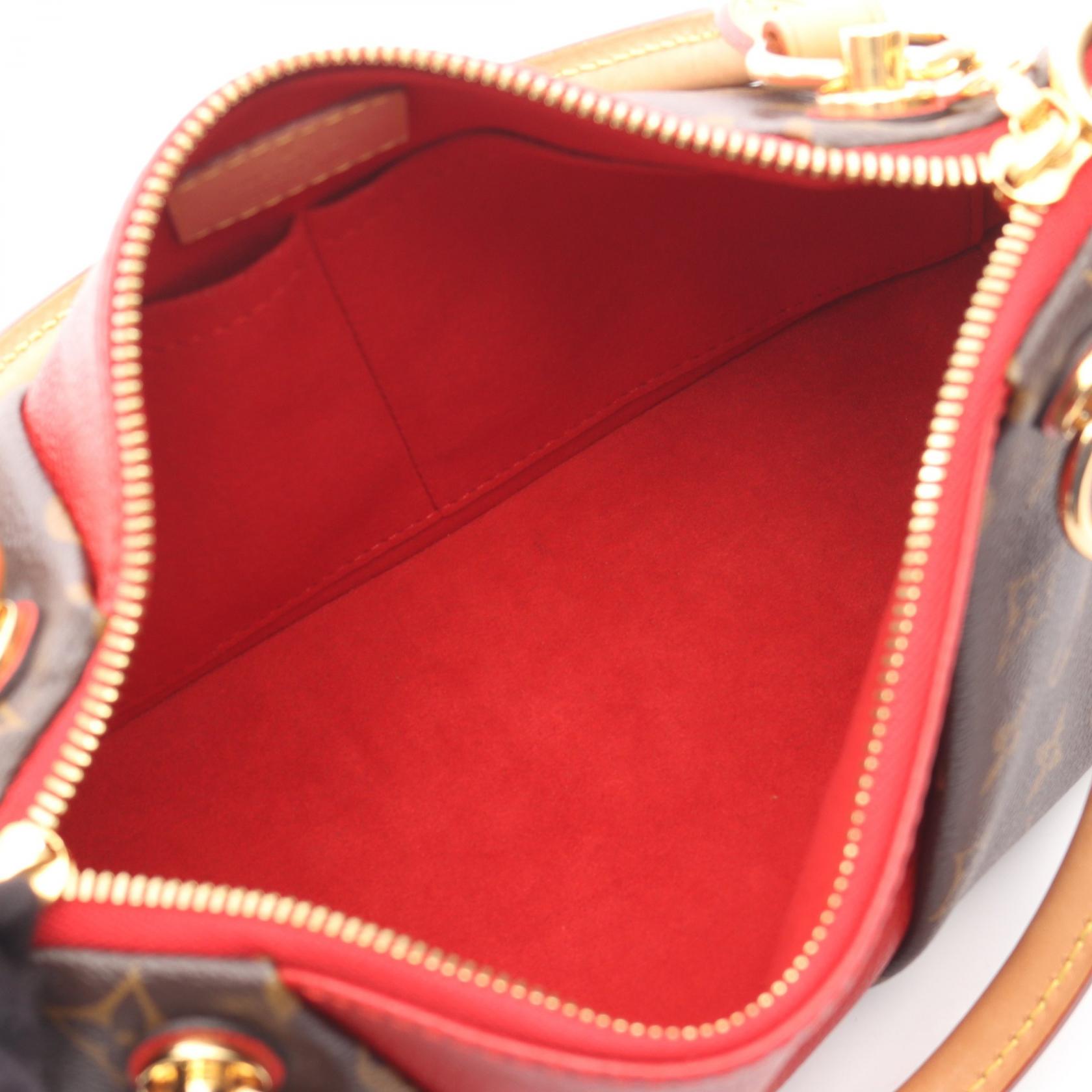 Louis Vuitton V Tote BB Monogram 2way bag