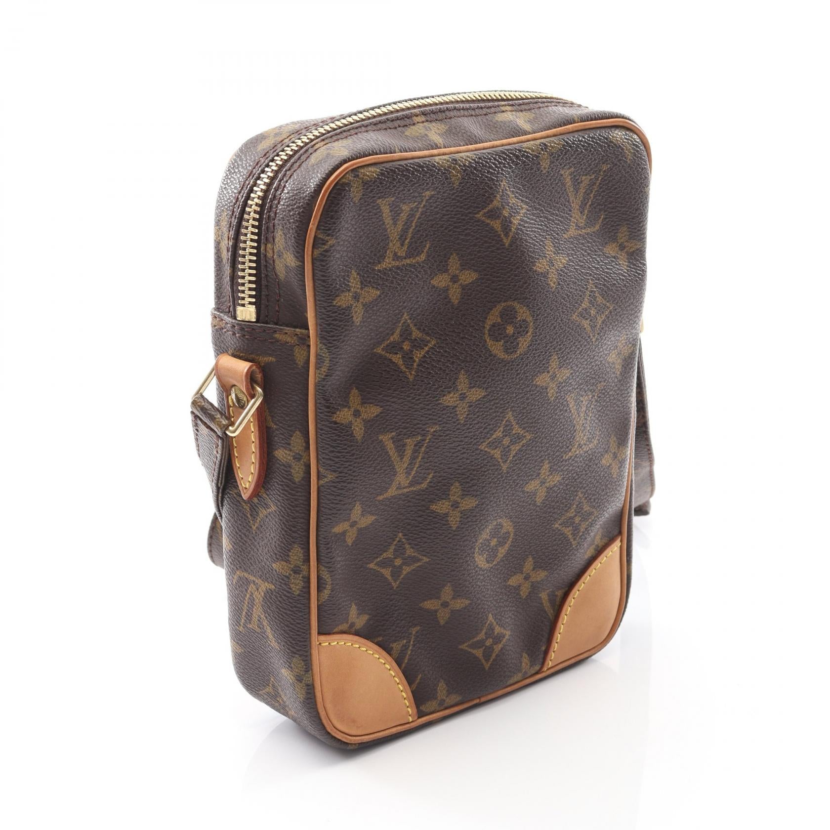 Louis Vuitton Danube Monogram Coated Canvas Shoulder Bag