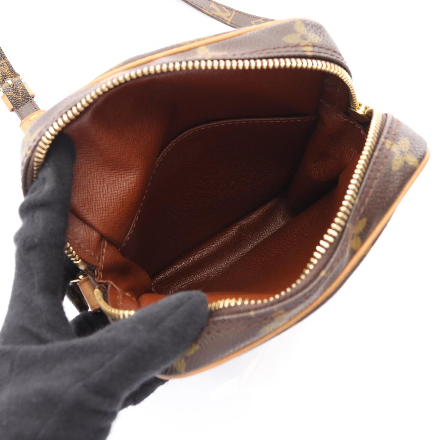 Louis Vuitton Danube Monogram Coated Canvas Shoulder Bag