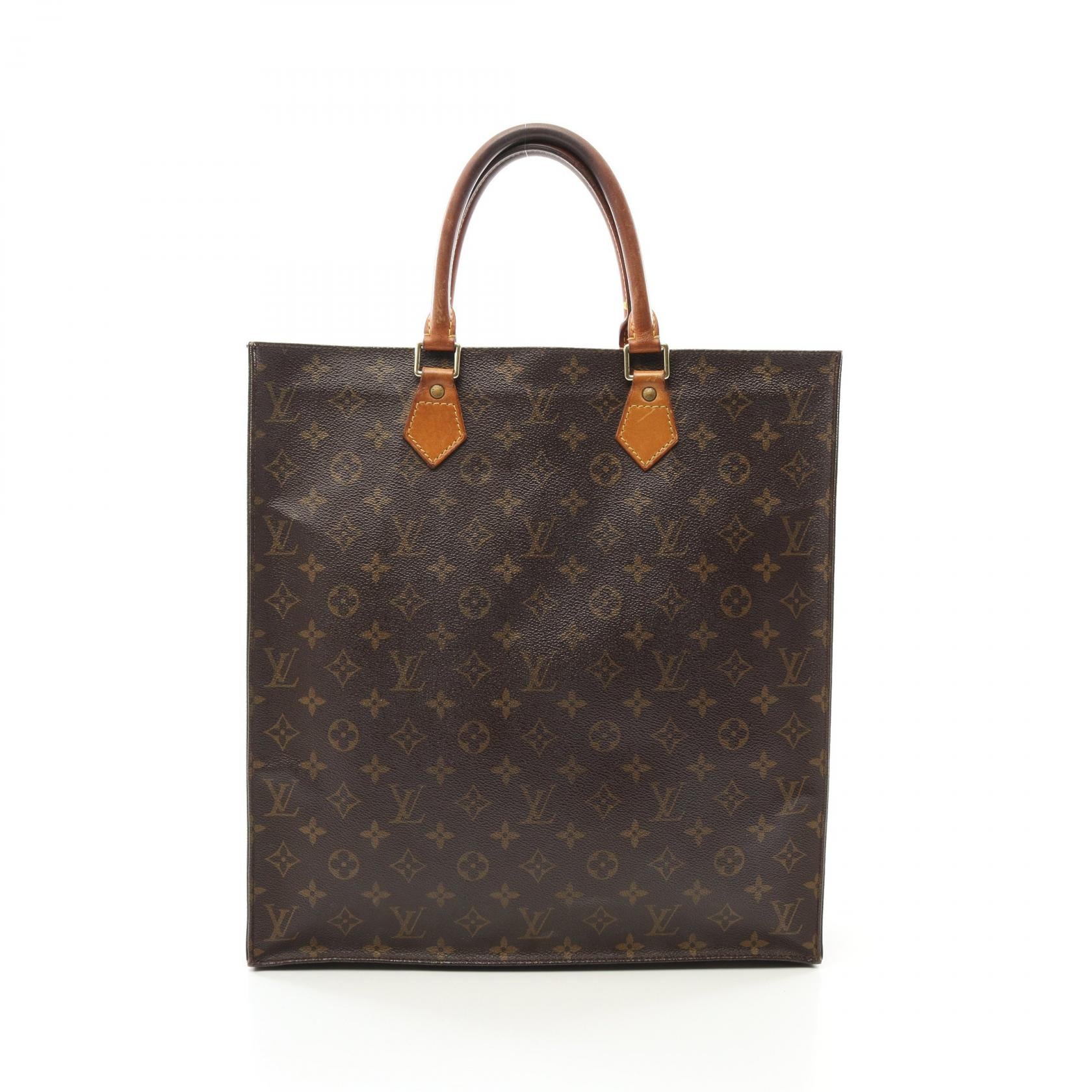 Louis Vuitton Sac Plat Monogram Tote Bag