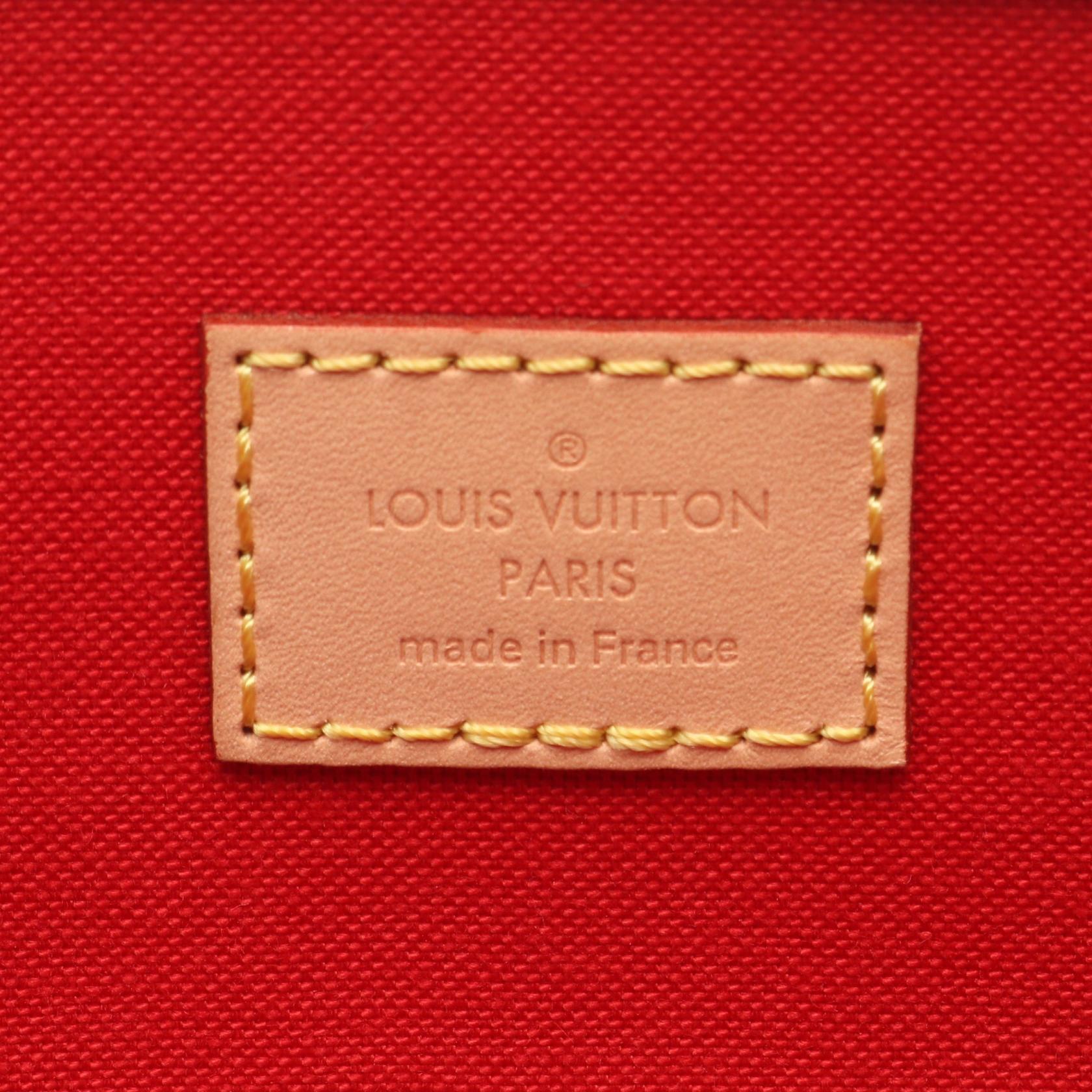 Louis Vuitton Sac Plat PM Monogram Coated Canvas Tote Bag