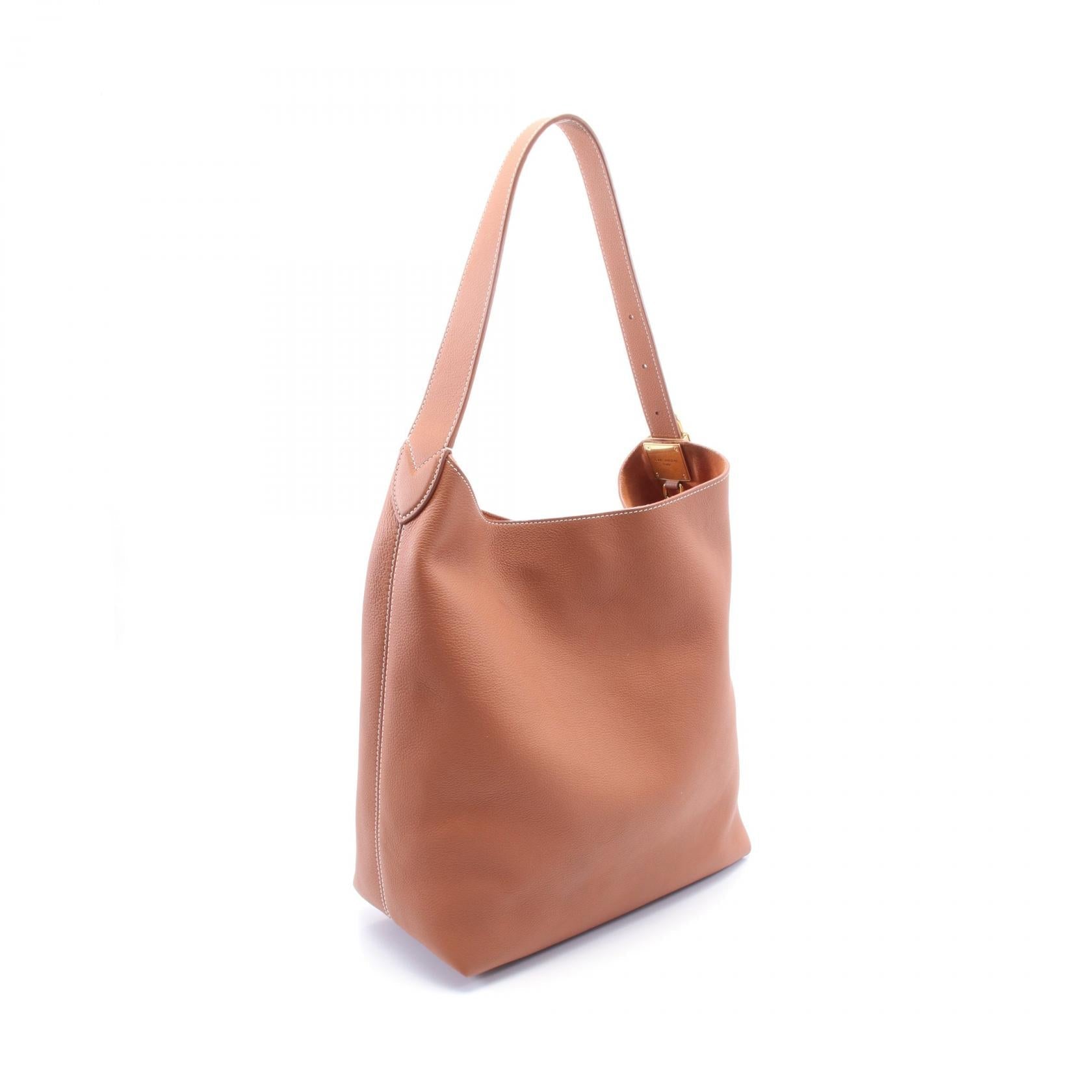 Louis Vuitton Locky Hobo MM Leather Shoulder Bag