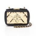 Chanel Matelasse Vanity Mini Card Case Lambskin Shoulder Bag