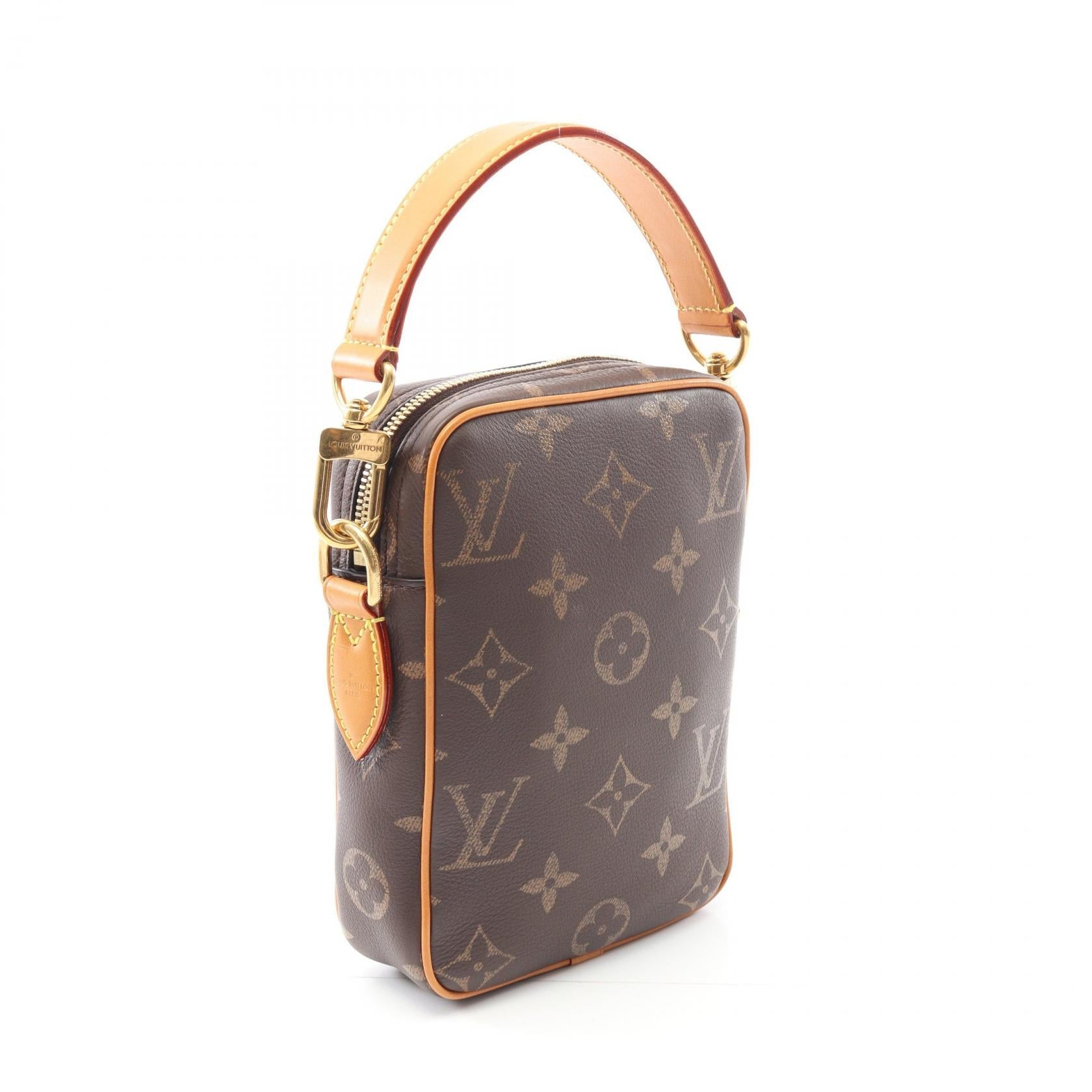 Louis Vuitton Danube Monogram Coated Canvas Shoulder Bag