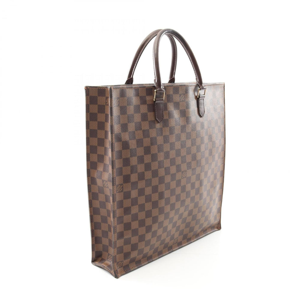 Louis Vuitton Sac Plat Damier Ebene Tote Bag