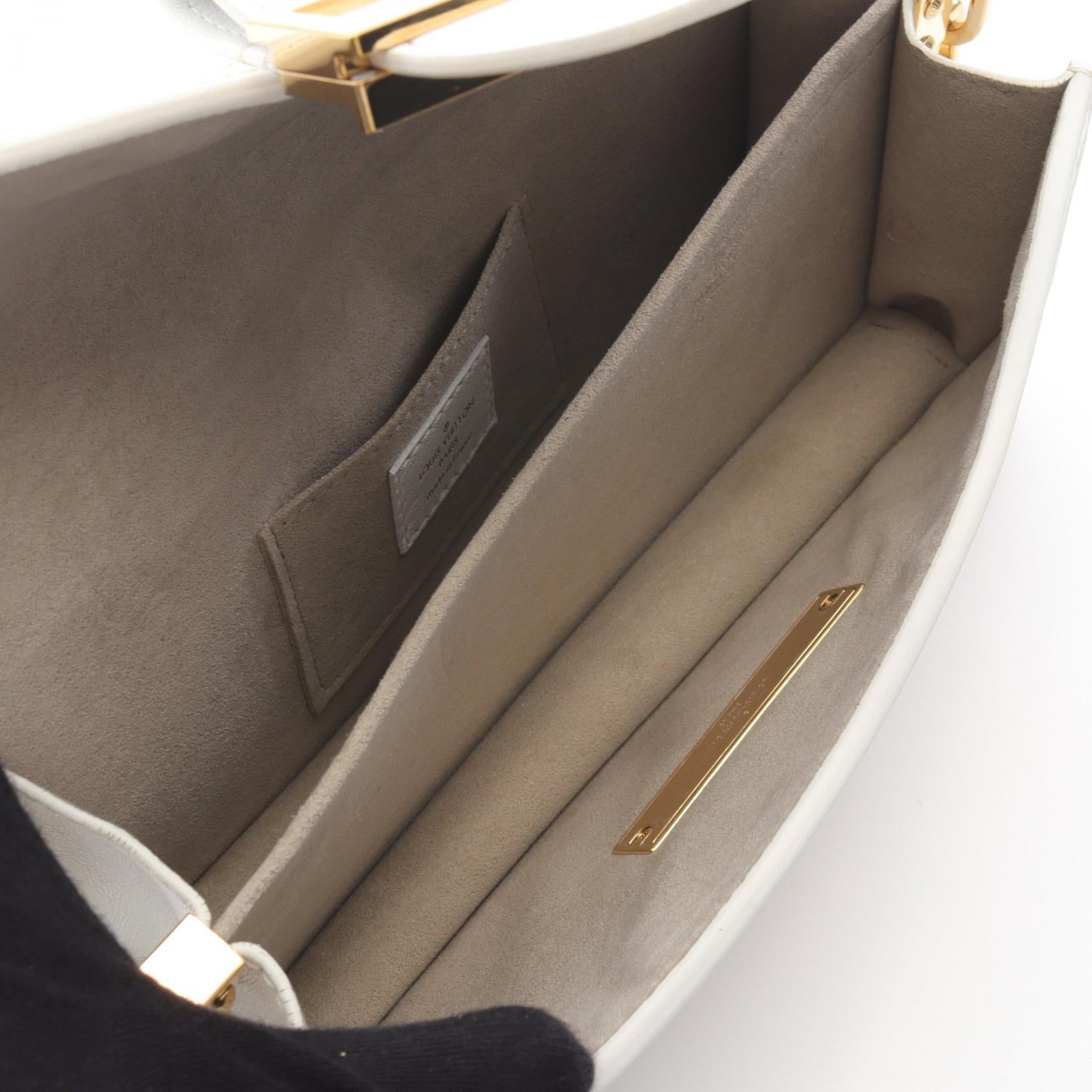 Louis Vuitton Dauphine EW Monogram Leather Shoulder Bag