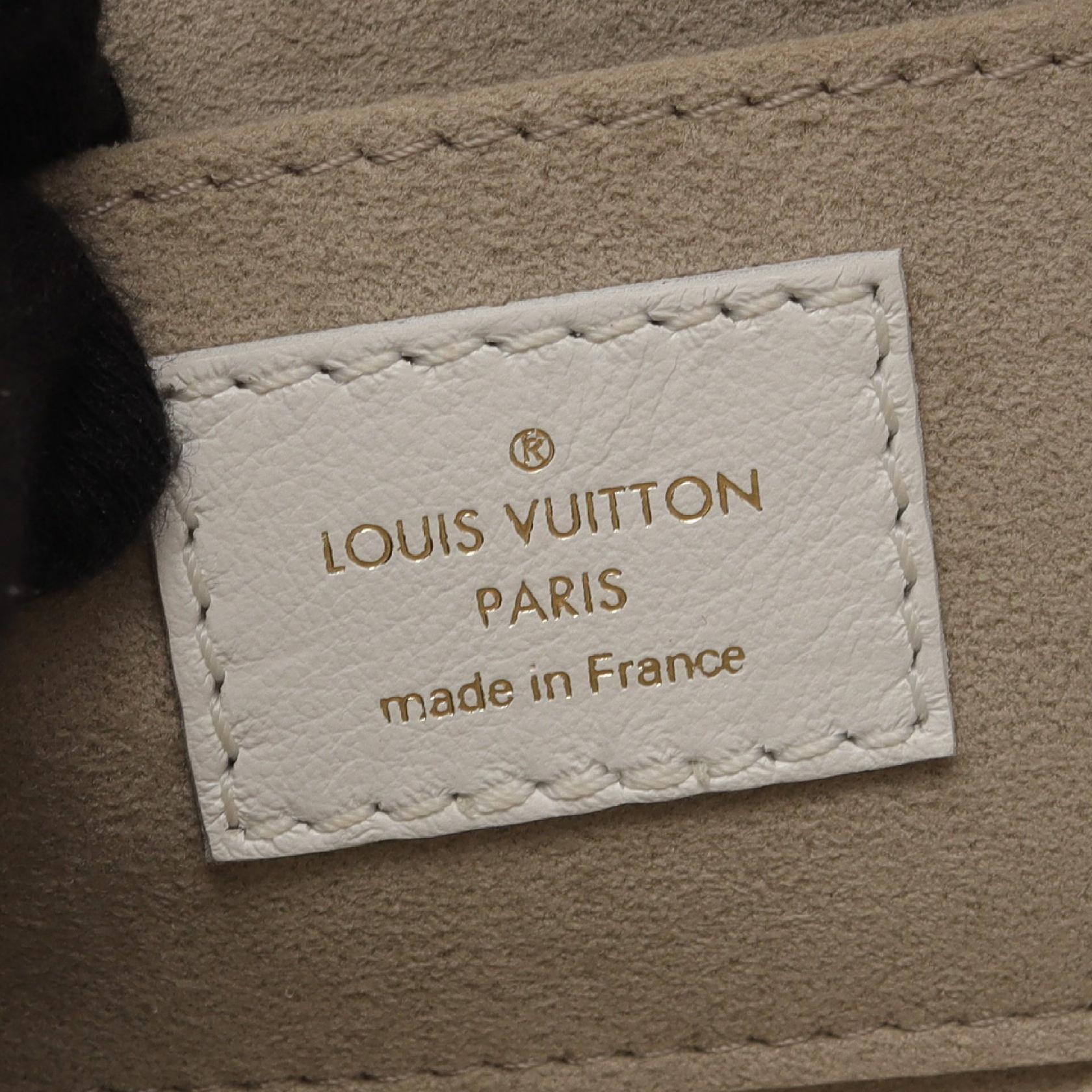 Louis Vuitton Dauphine EW Monogram Leather Shoulder Bag