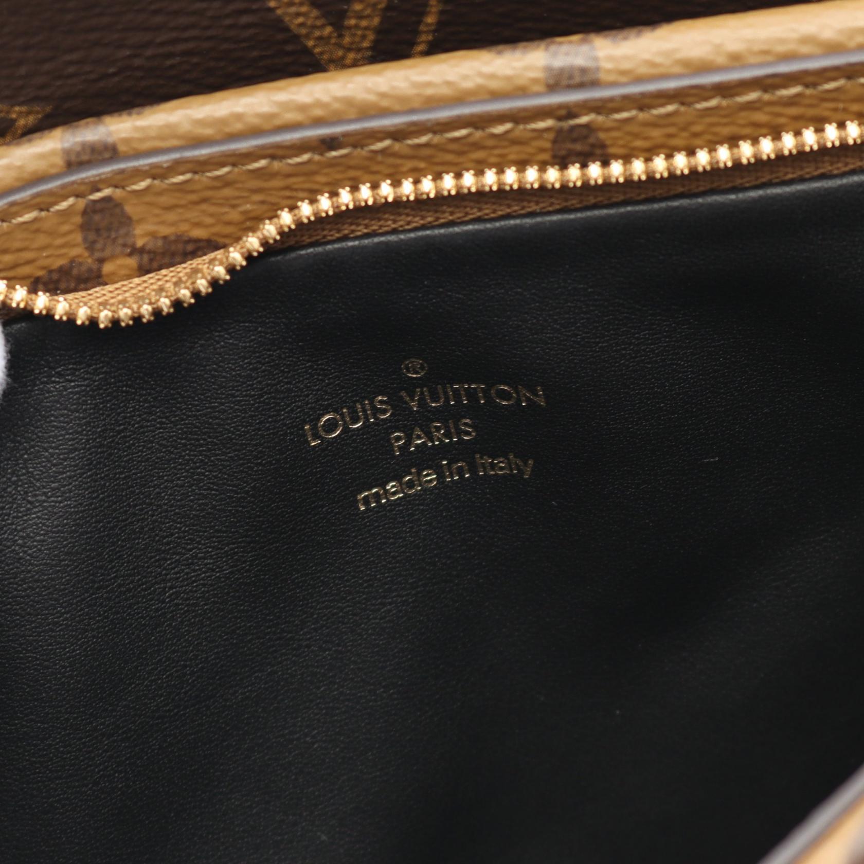 Louis Vuitton Pochette LV 3 Monogram 2way Shoulder Bag