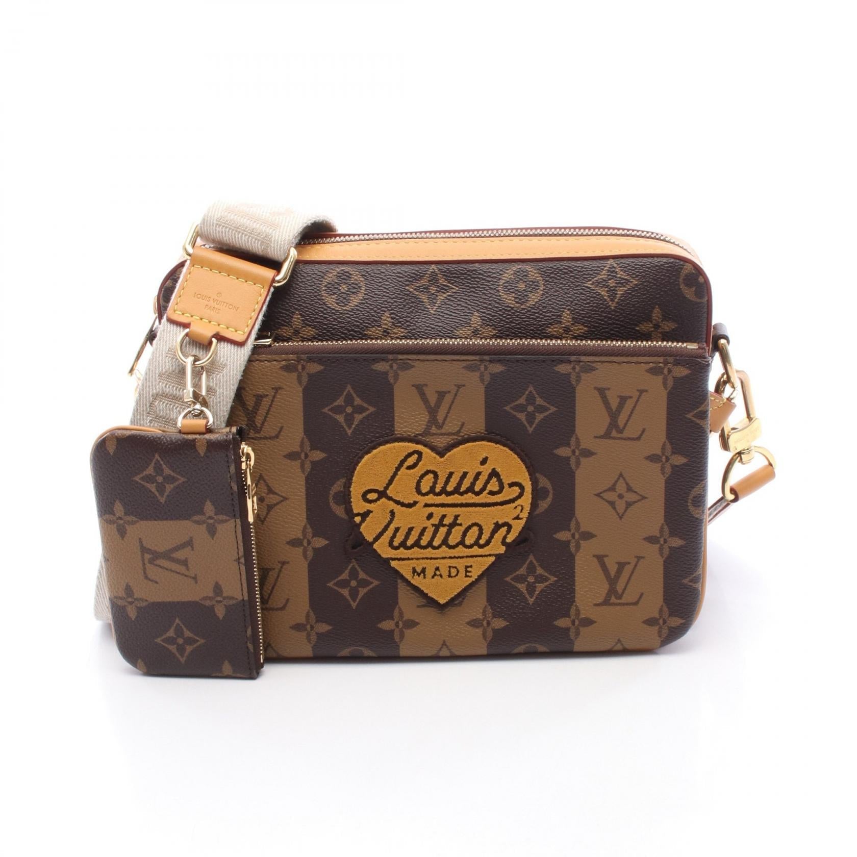 Louis Vuitton LOUIS VUITTON × NIGO Trio Messenger Monogram Shoulder Bag