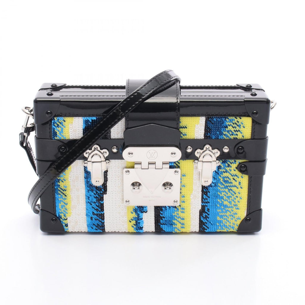 Louis Vuitton Petite Malle Patent Leather Shoulder Bag