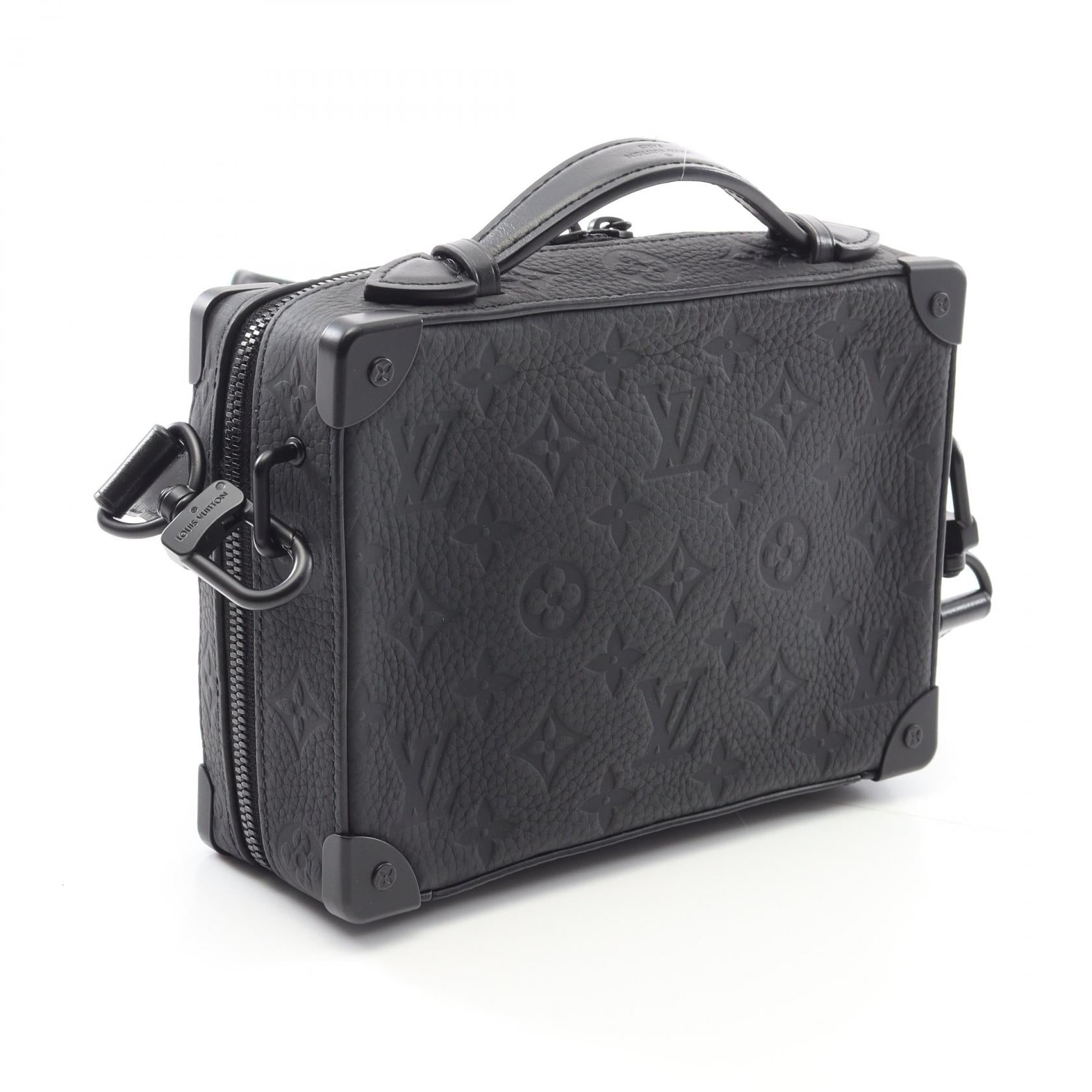 Louis Vuitton Handle Soft Trunk Monogram Taurillon 2way Shoulder Bag