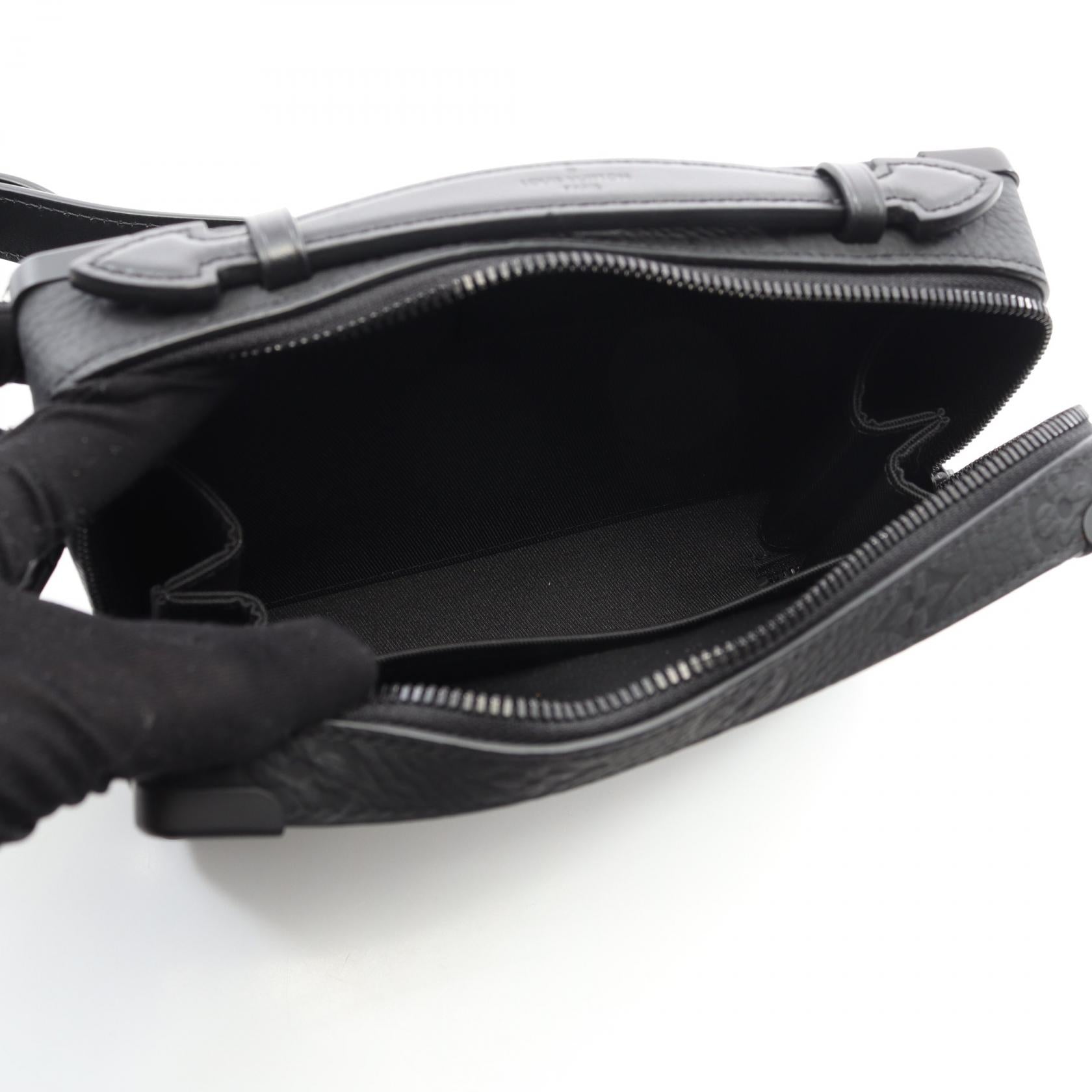 Louis Vuitton Handle Soft Trunk Monogram Taurillon 2way Shoulder Bag