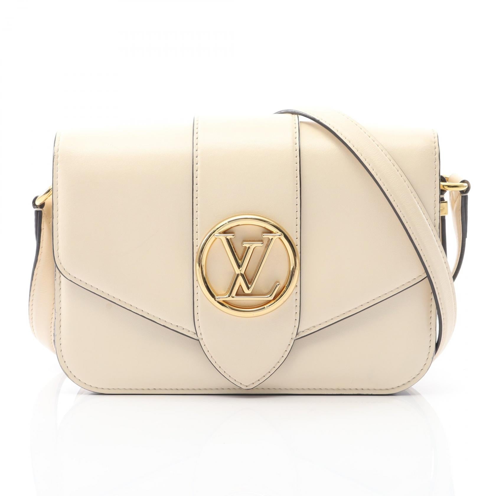 Louis Vuitton LV PONT 9 Leather Shoulder Bag