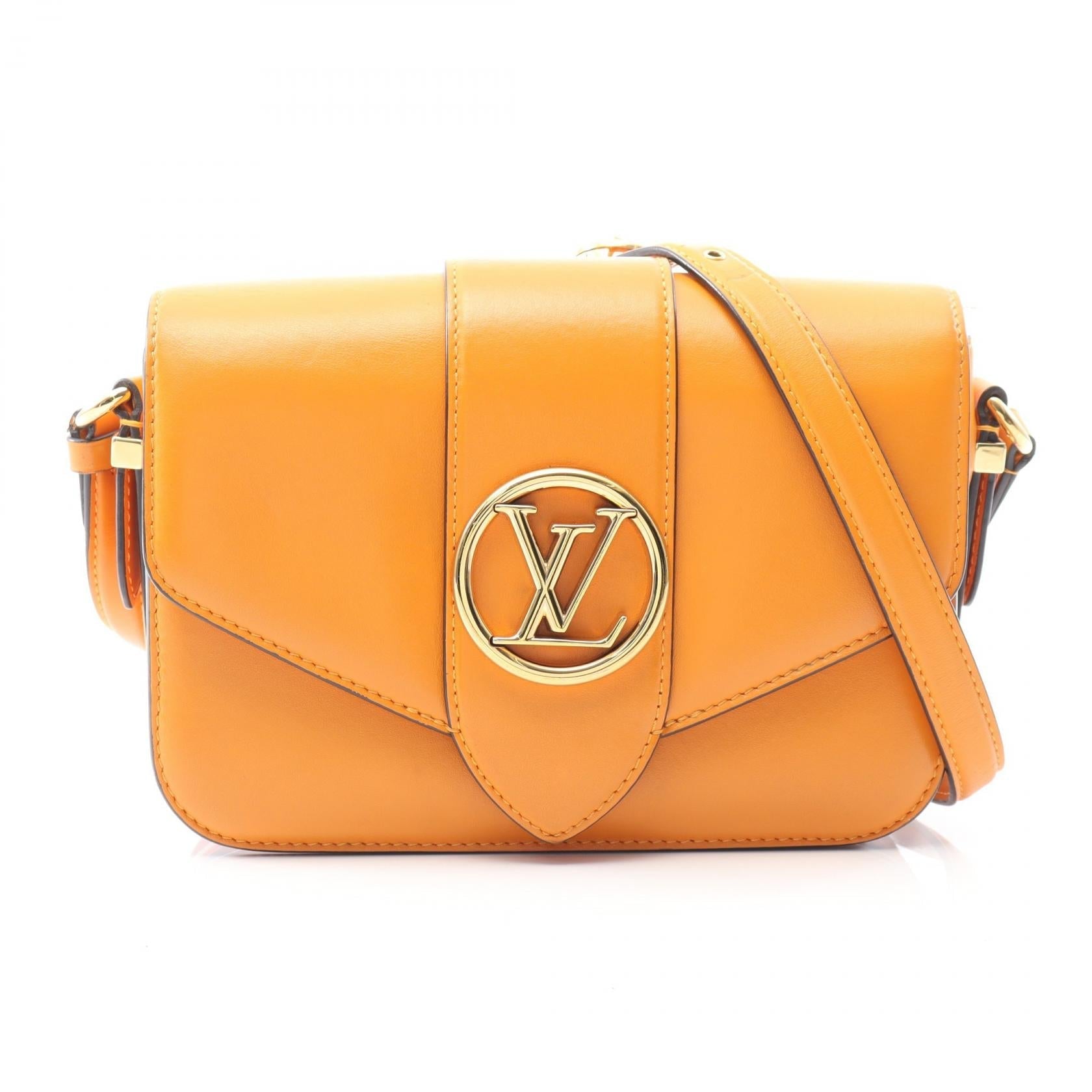 Louis Vuitton LV PONT 9 Leather Shoulder Bag