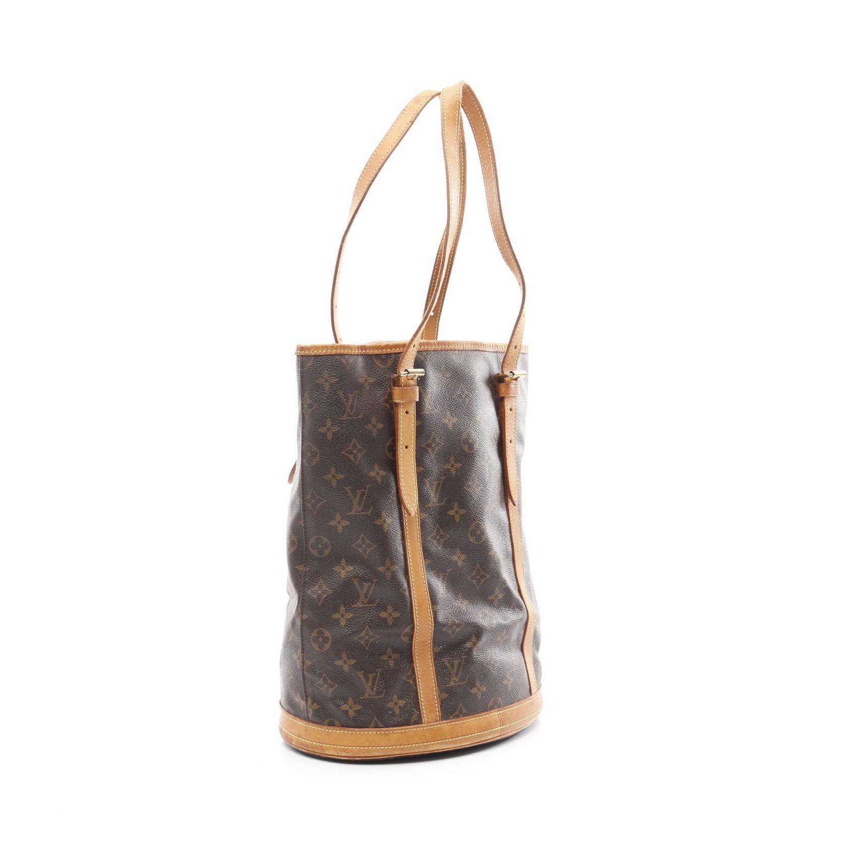 Louis Vuitton Bucket GM Monogram Coated Canvas Shoulder Bag