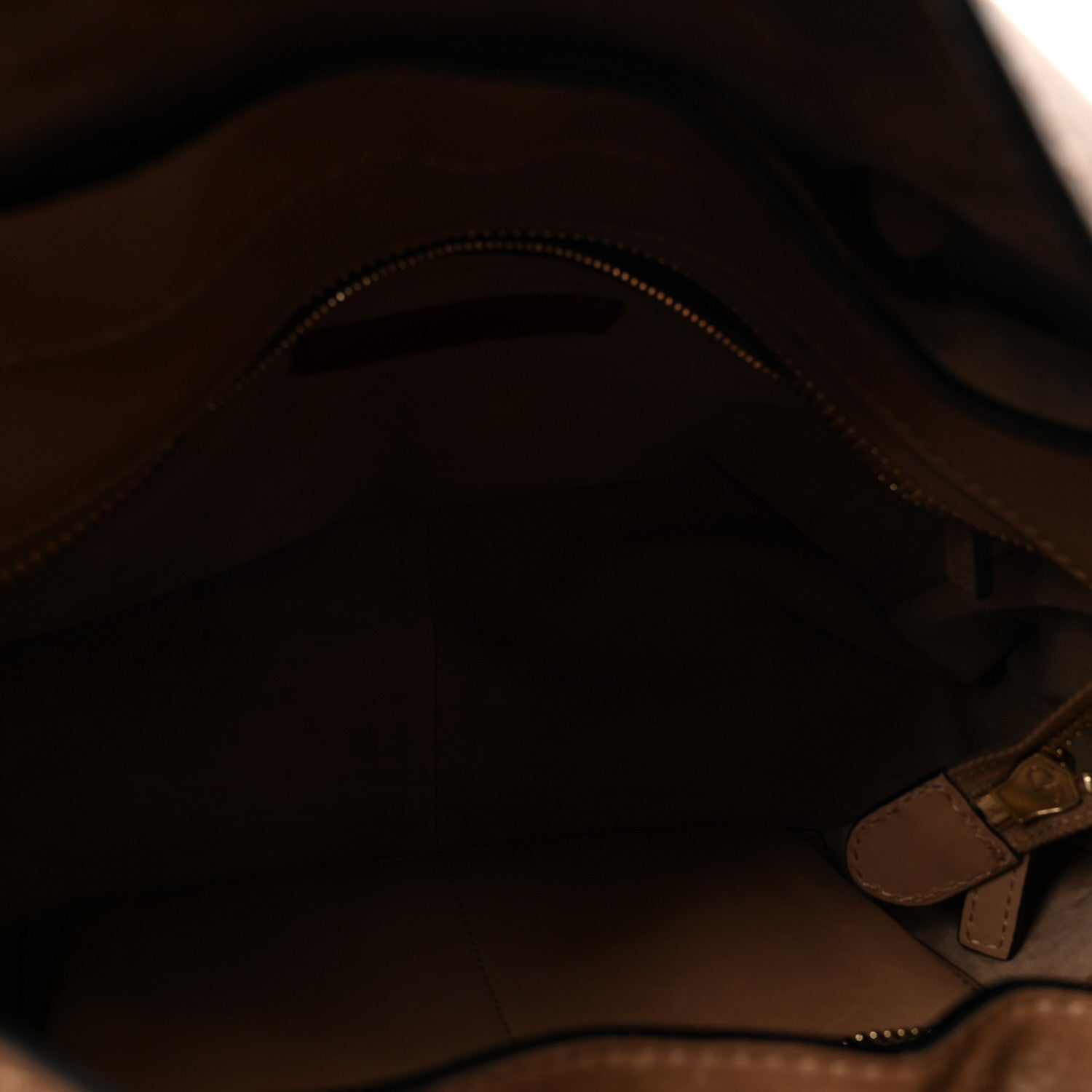 Vitello Buckle Trimmed Top Handle Satchel Poudre