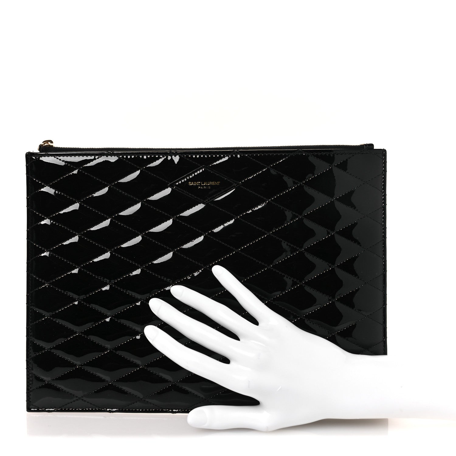 Patent Quilted iPad Case Black