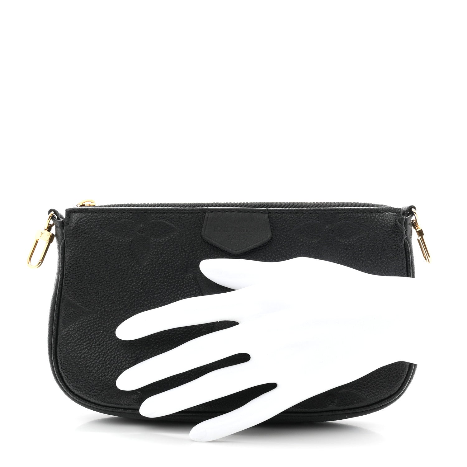 Empreinte Monogram Giant Multi Pochette Accessories Small Pochette Black
