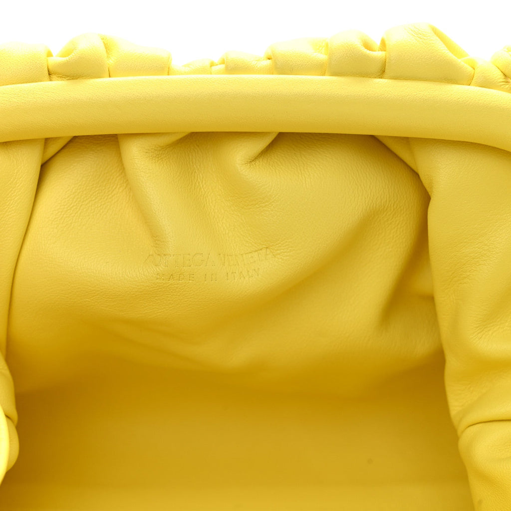 Butter Calfskin The Mini Pouch Sherbert