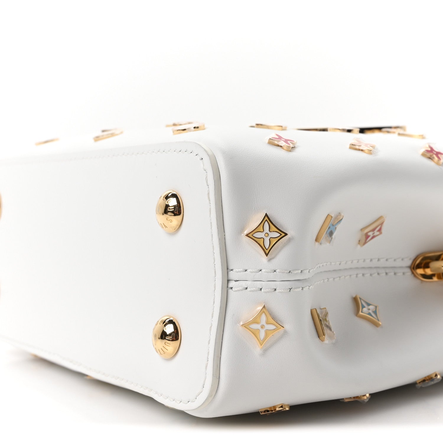 LV X TM Cowhide Mini Capucines Multicolor