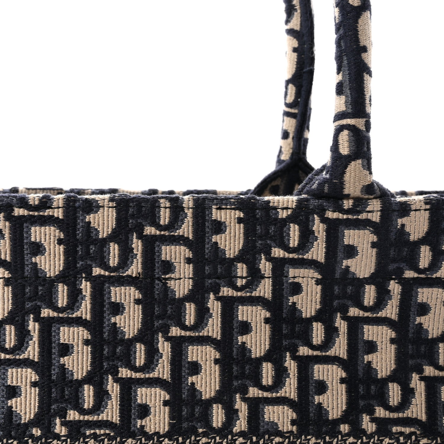 Oblique Medium Book Tote Blue Multicolor