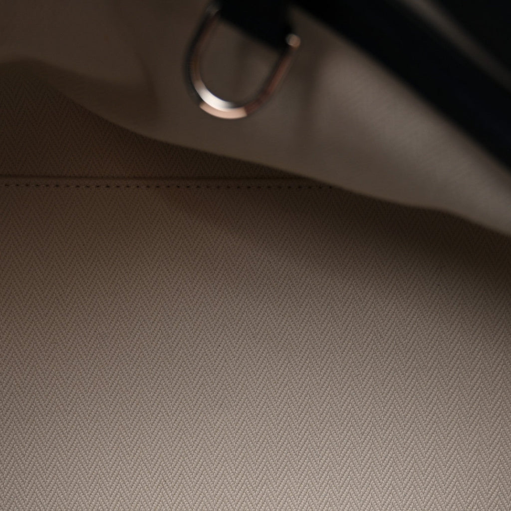 Matte Grained Calfskin Soft Margaux 15 Indigo