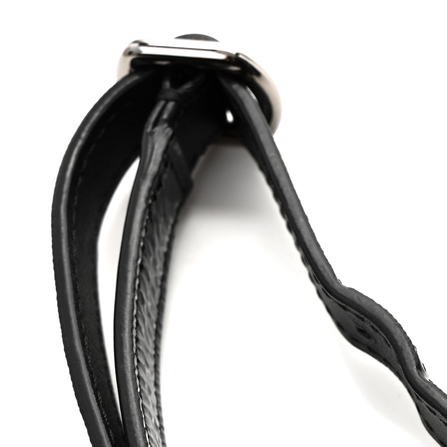 Patent Round As Earth Evening Bag Black
