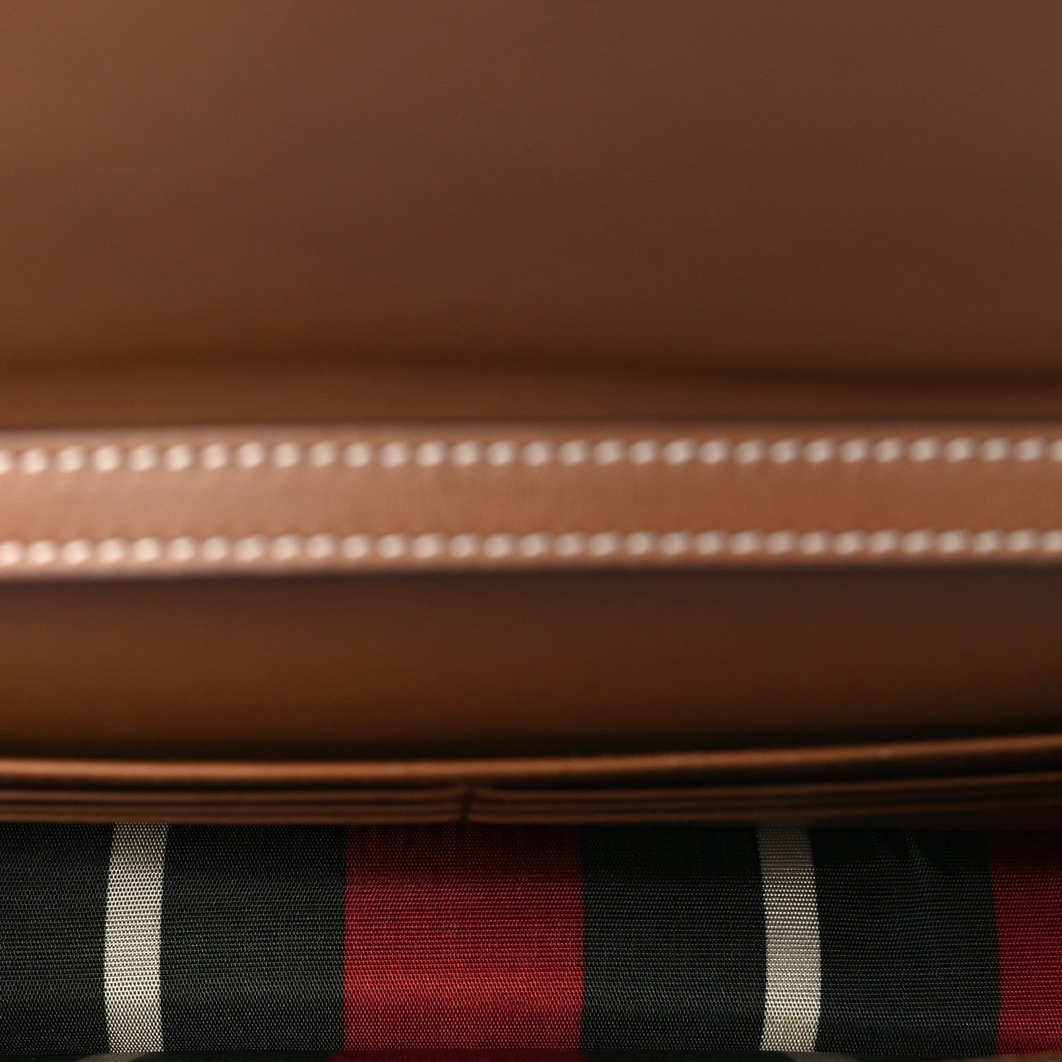 GG Emblem Monogram Wallet With Strap Beige Brown