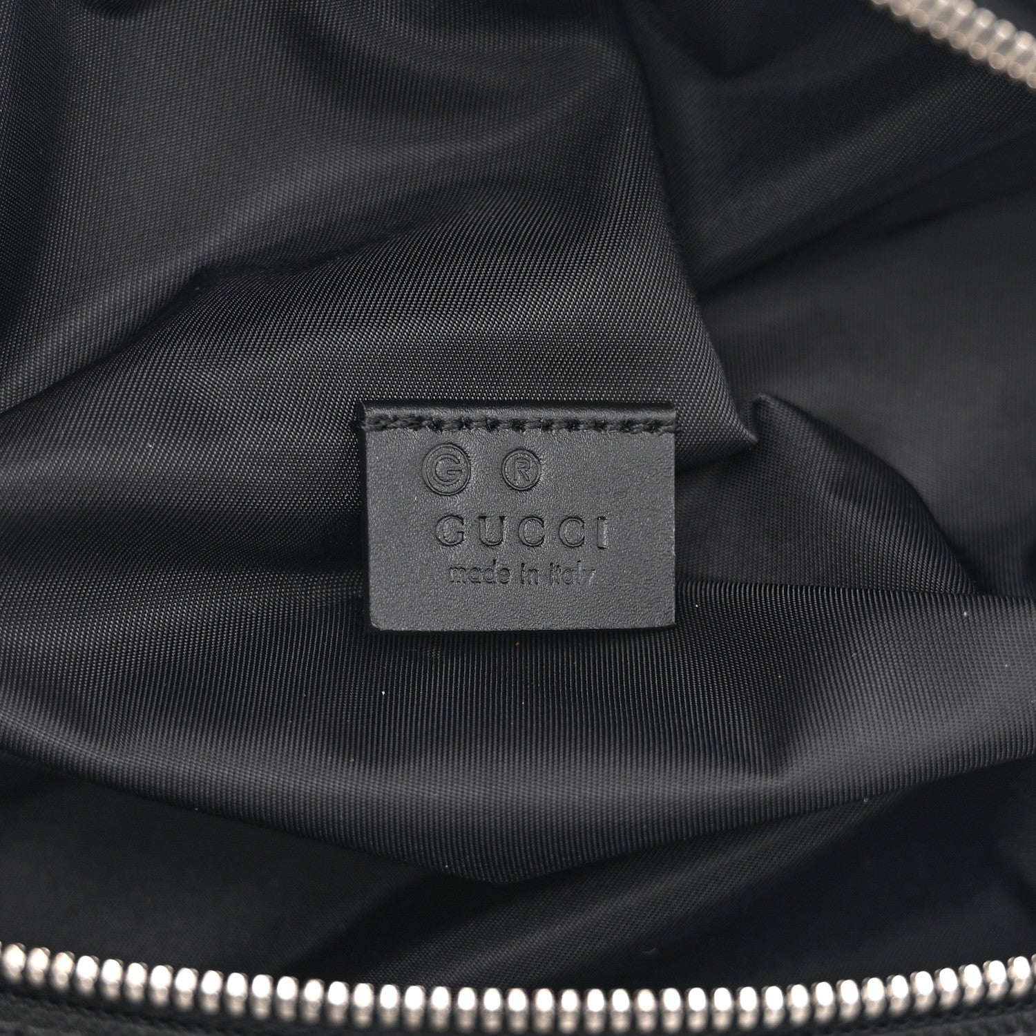 Techno Canvas Web Large Belt Bag Black