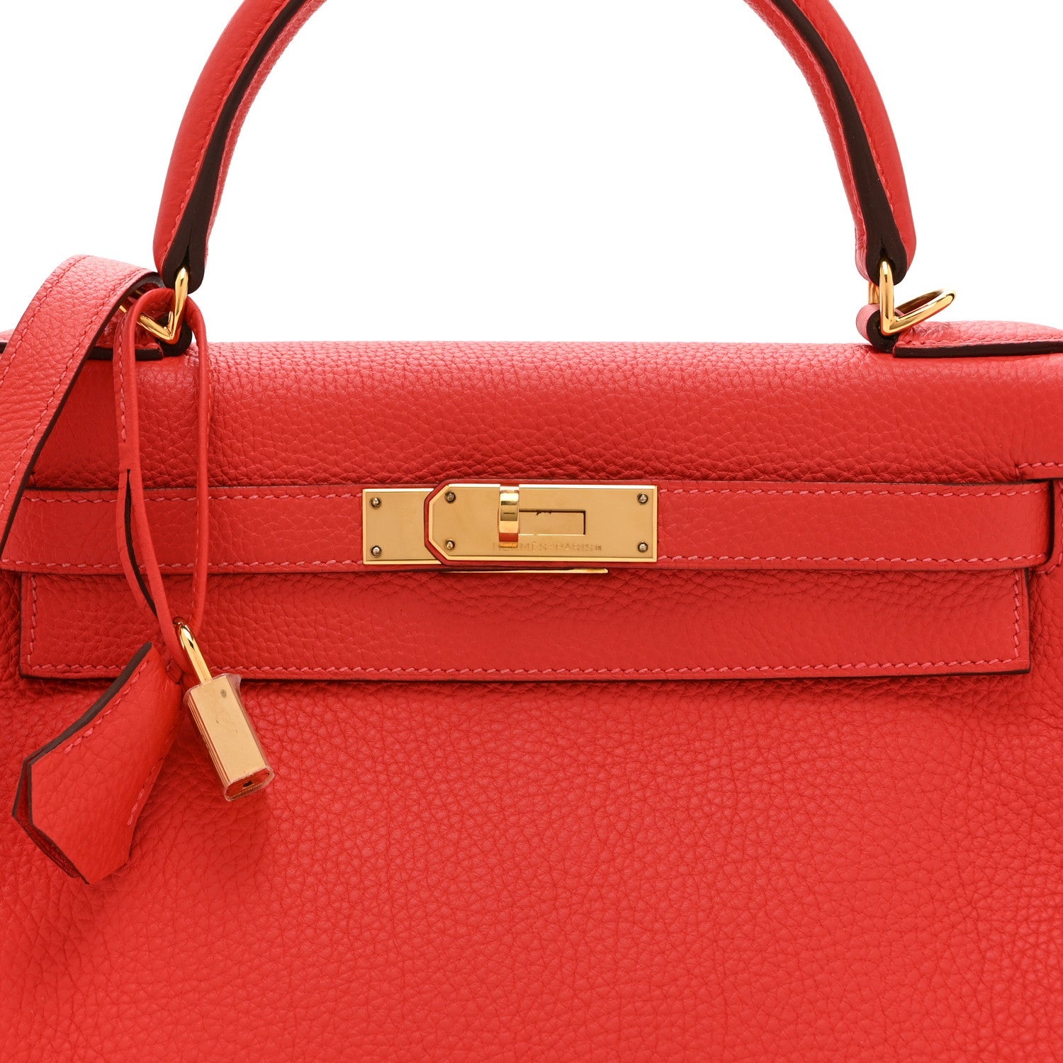 Togo Kelly Retourne 28 Rouge Pivoine