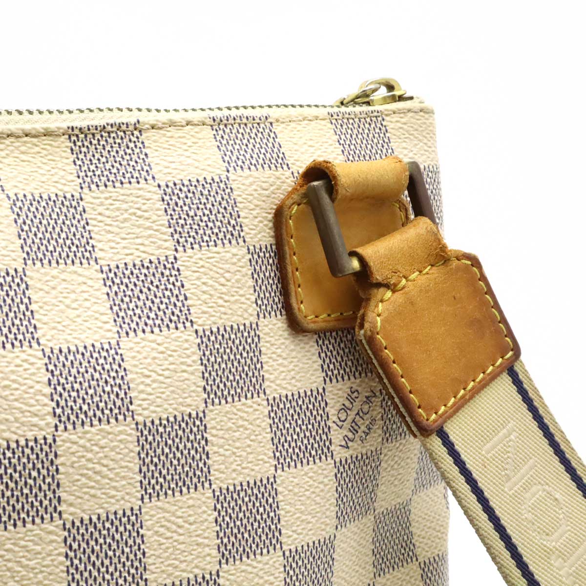 Louis Vuitton Pochette Bosphore Damier Azur Shoulder Bag