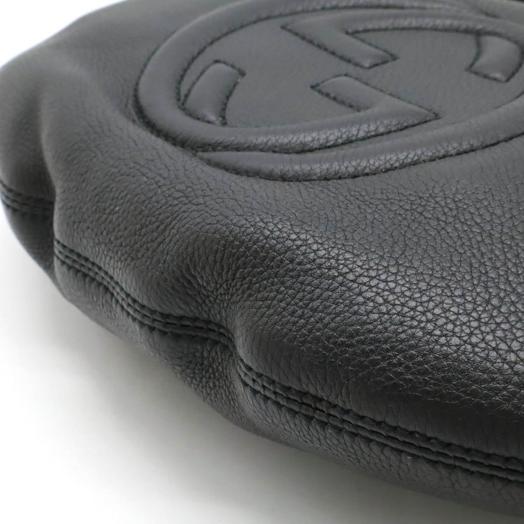 Gucci Soho Interlocking G Leather Shoulder Bag