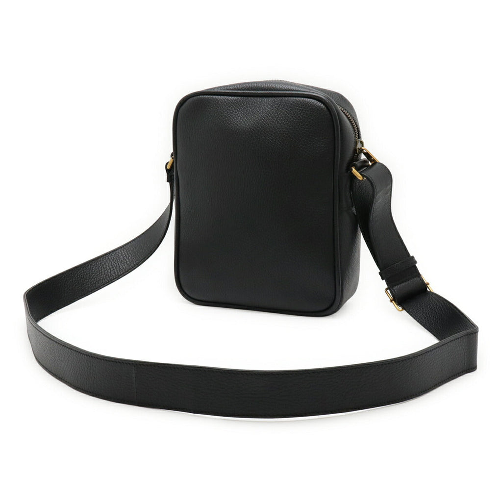 Gucci Gucci Print Leather Shoulder Bag