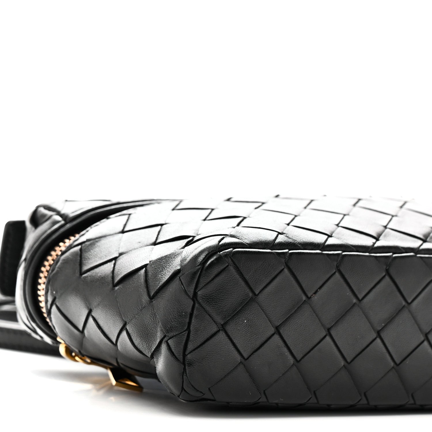 Calfskin Intrecciato Bang Bang Vanity Case Black