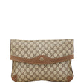 Gucci GG Supreme PVC clutch bag