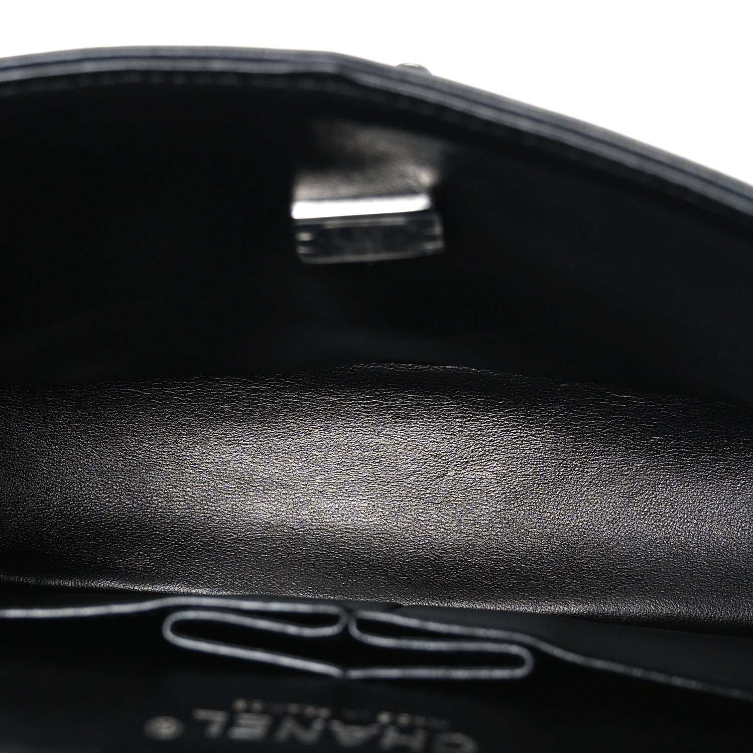 Lambskin Quilted Small Double Flap So Black